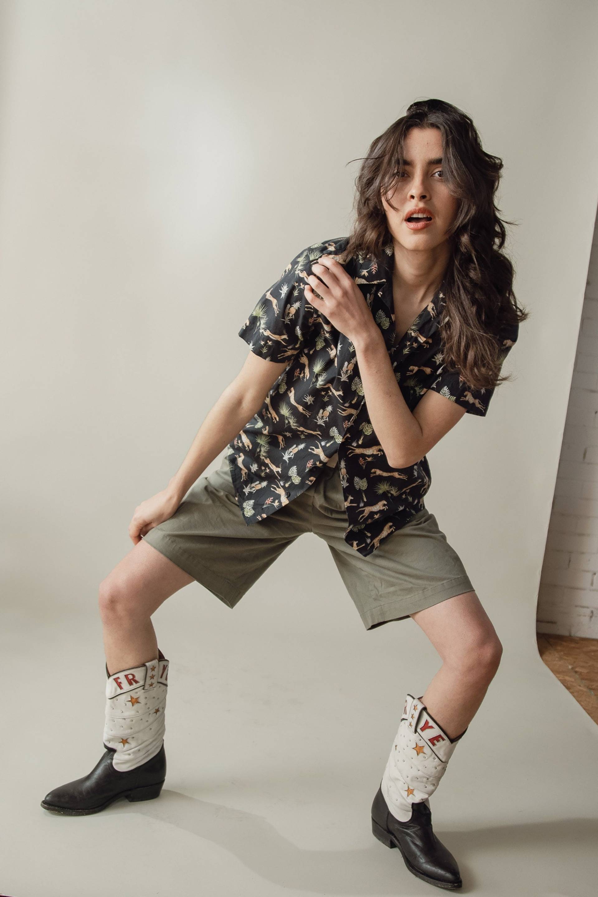 Hawaiihemd - Wild Cat von SpotMeStudio