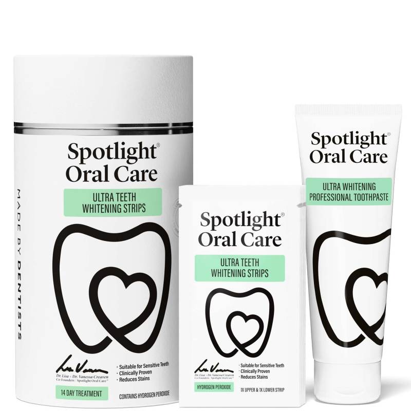 Spotlight Oral Care 14 Day Ultra Teeth Whitening Strips & Ultra Whitening Toothpaste Kit Spotlight Oral Care 14 Day Ultra Teeth Whitening Strips & Ultra Whitening Toothpaste Kit von Spotlight Oral Care