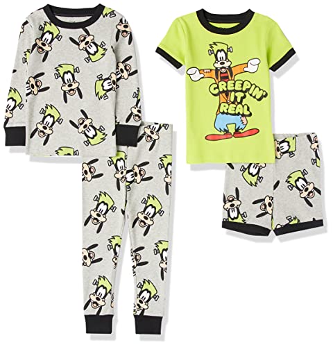 Amazon Essentials Disney | Marvel | Star Wars Jungen Pyjama-Set (Früher Spotted Zebra), Halloween/Dingo Et Ses Amis, 10 Jahre von Amazon Essentials