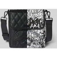 Sprayground Umhängetasche mit Strukturmuster Modell 'HALF GRAF' in Black, Größe 1 von Sprayground