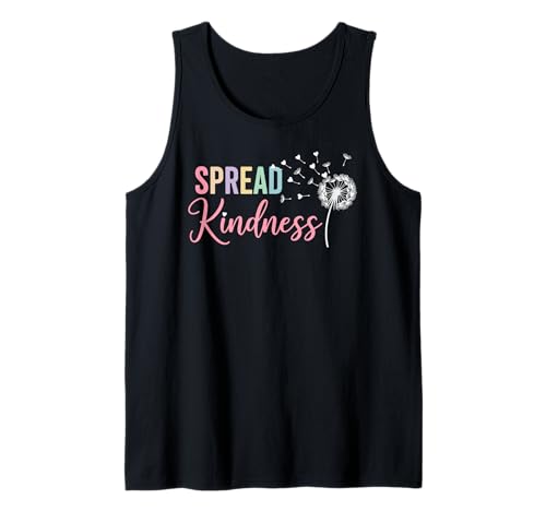 Spread Kindness Shirts for Women Summer Dandelion Kindness Tank Top Spread Kindness Shirts for Women Summer Dandelion Kindness Tank Top von Spread Kindness Tees for Teacher Women Outfit
