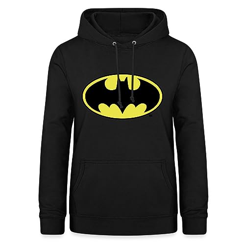 Spreadshirt DC Comics Batman Original Logo Frauen Hoodie, S, Schwarz von Spreadshirt