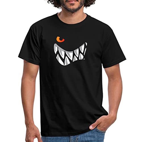 Spreadshirt Die Wilden Kerle Grinsen Männer T-Shirt, XXL, Schwarz von Spreadshirt