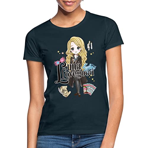 Spreadshirt Harry Potter Luna Lovegood Frauen T-Shirt, S, Navy von Spreadshirt