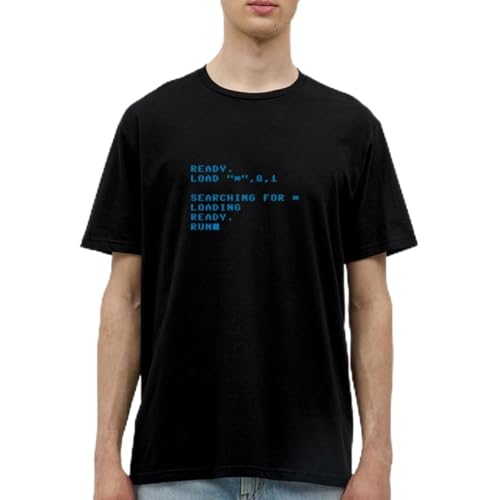 Spreadshirt C64 Loading Screen Retro Brotkasten Männer T-Shirt, XXL, Schwarz von Spreadshirt