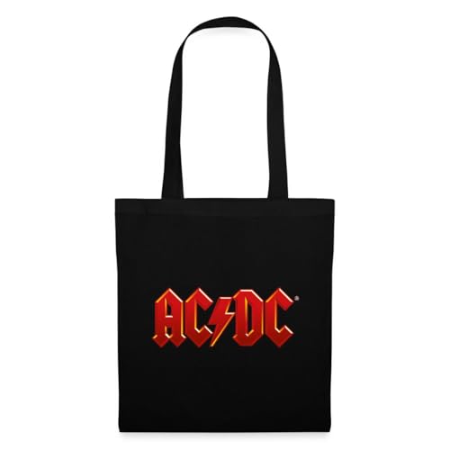 Spreadshirt AC/DC Klassisches Logo Mit Blitz Stoffbeutel, One size, Schwarz Spreadshirt AC/DC Klassisches Logo Mit Blitz Stoffbeutel, One size, Schwarz von Spreadshirt