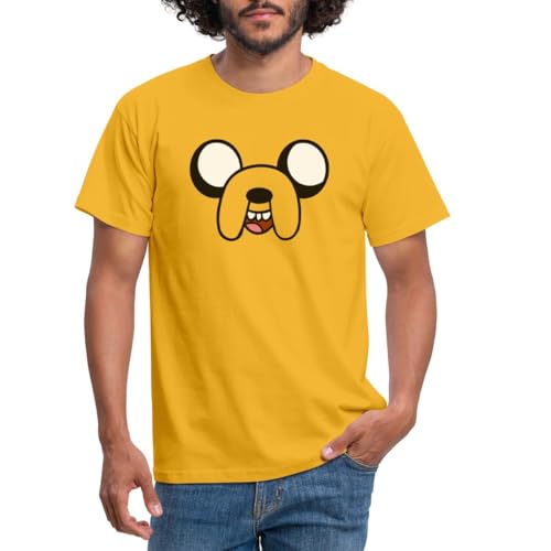 Spreadshirt Adventure Time Mit Finn Und Jake Jake Kostüm Männer T-Shirt, 4XL, Gelb Spreadshirt Adventure Time Mit Finn Und Jake Jake Kostüm Männer T-Shirt, 4XL, Gelb von Spreadshirt