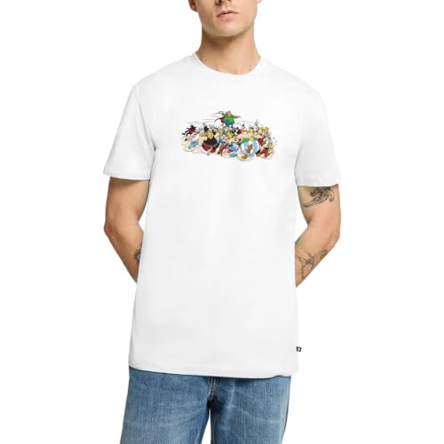 Spreadshirt Asterix & Obelix - Attacke Männer Premium T-Shirt, L, Weiß von Spreadshirt