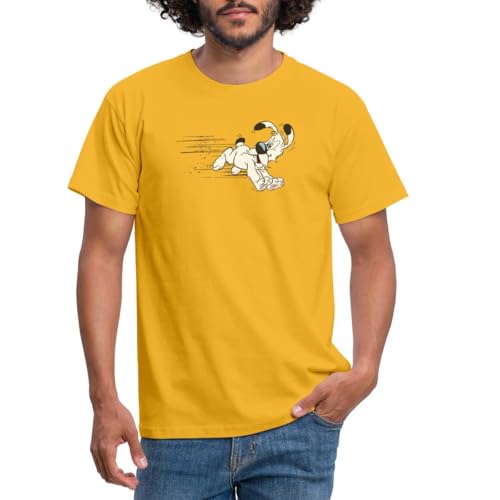 Spreadshirt Asterix & Obelix Idefix Hat Es Eilig Männer T-Shirt, XXL, Gelb Spreadshirt Asterix & Obelix Idefix Hat Es Eilig Männer T-Shirt, XXL, Gelb von Spreadshirt