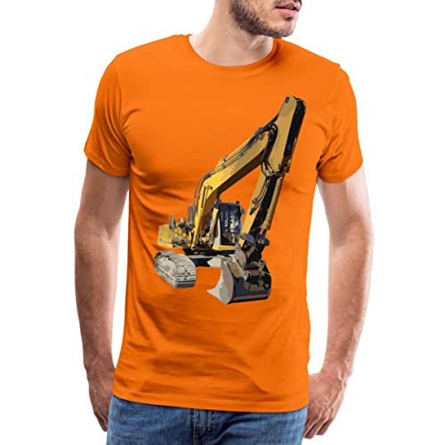 Spreadshirt Bagger Männer Premium T-Shirt, L, Orange von Spreadshirt