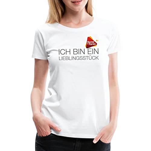 Spreadshirt Bares Für Rares Ich Bin EIN Lieblingsstück Frauen Premium T-Shirt, L, weiß von Spreadshirt