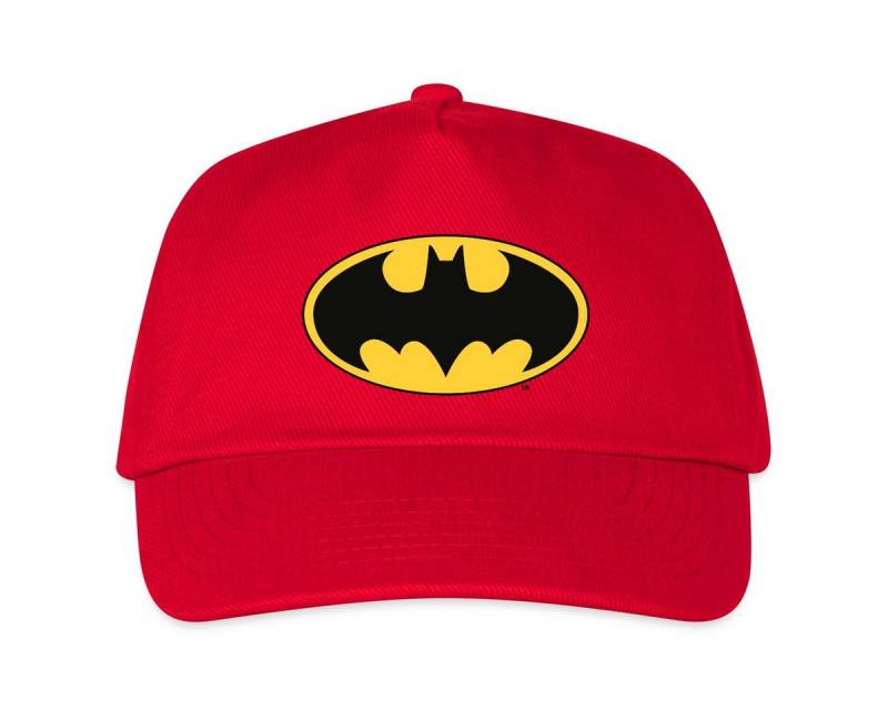 Spreadshirt Baseball Cap DC Comics Batman Logo Schwarze Fledermaus Klassisch Kinder Basecap (1-St) von Spreadshirt