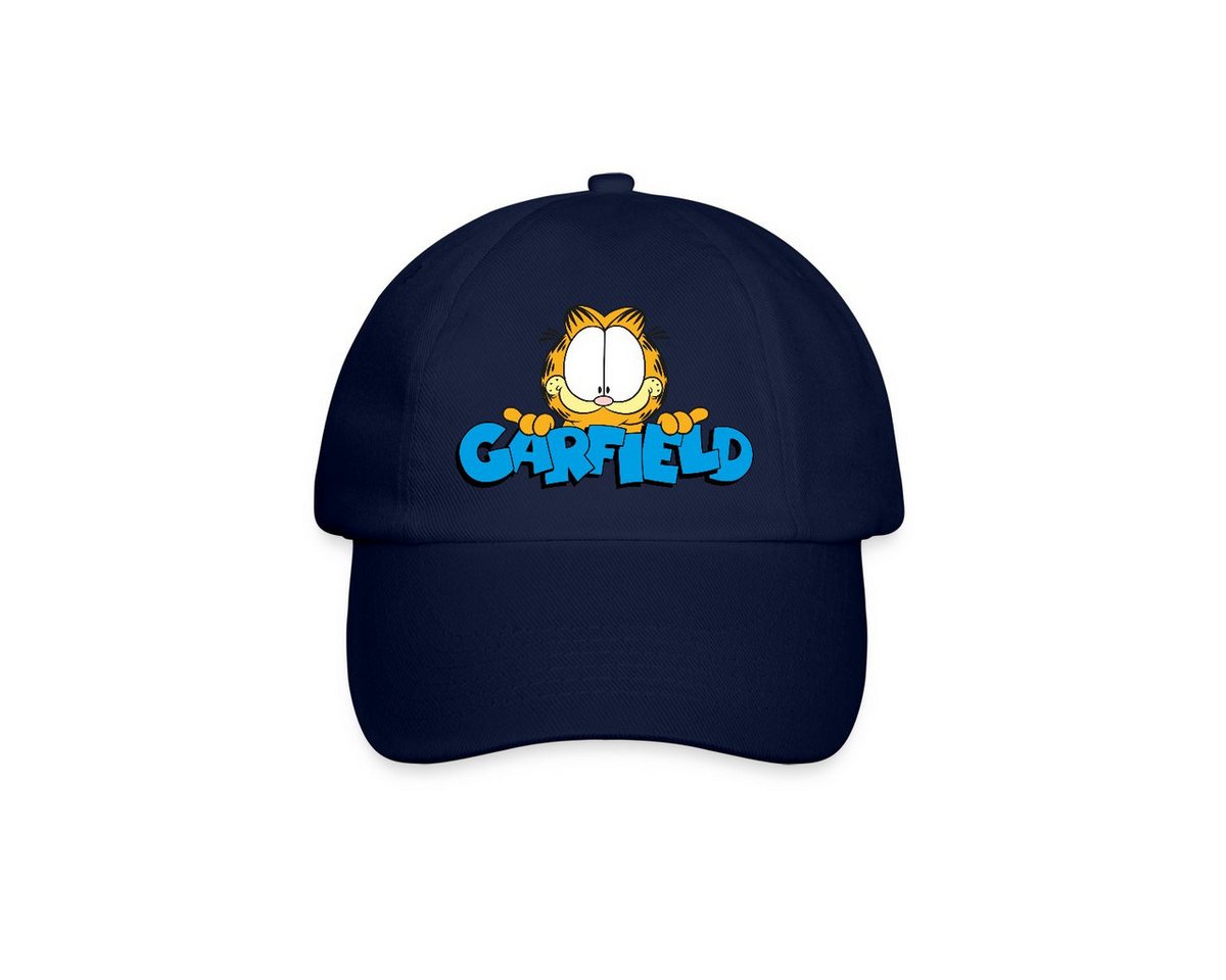 Spreadshirt Baseball Cap Garfield Gesicht Logo Baseballkappe (1-St) von Spreadshirt