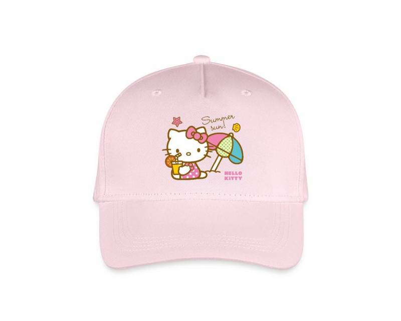 Spreadshirt Baseball Cap Hello Kitty Am Strand Summer Sun Kinder Bio Basecap (1-St) von Spreadshirt