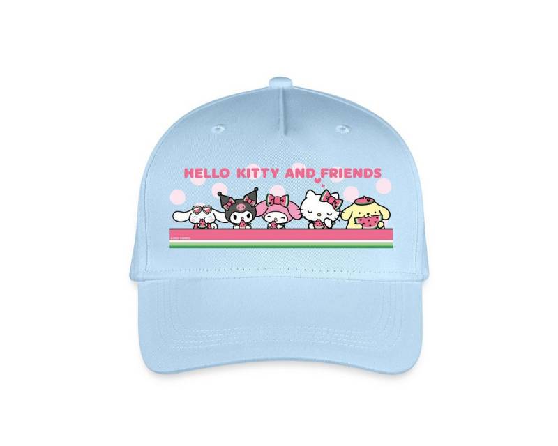 Spreadshirt Baseball Cap Hello Kitty And Friends Essen Wassermelone Kinder Bio Basecap (1-St) von Spreadshirt