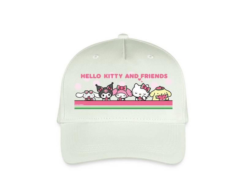 Spreadshirt Baseball Cap Hello Kitty And Friends Essen Wassermelone Kinder Bio Basecap (1-St) von Spreadshirt