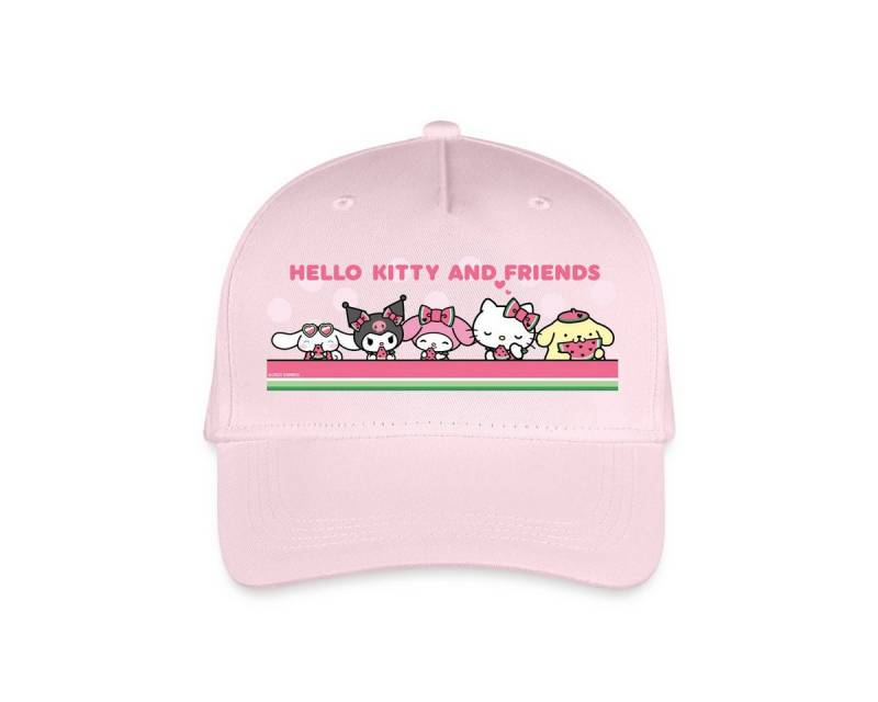 Spreadshirt Baseball Cap Hello Kitty And Friends Essen Wassermelone Kinder Bio Basecap (1-St) von Spreadshirt