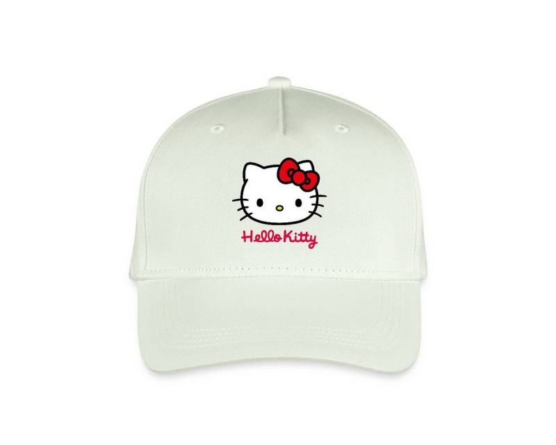 Spreadshirt Baseball Cap Hello Kitty Klassisch Mit Schriftzug Kinder Bio Basecap (1-St) von Spreadshirt