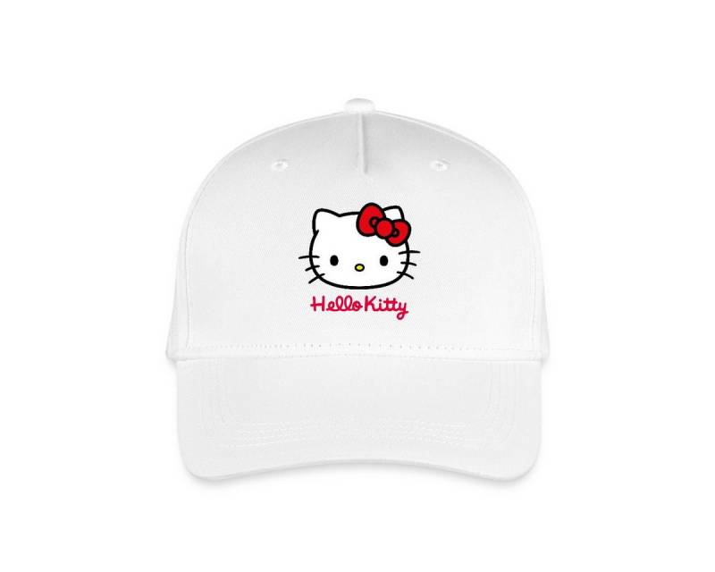Spreadshirt Baseball Cap Hello Kitty Klassisch Mit Schriftzug Kinder Bio Basecap (1-St) von Spreadshirt