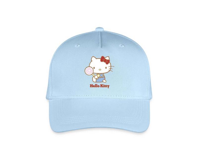 Spreadshirt Baseball Cap Hello Kitty Mit Lollipop Kinder Bio Basecap (1-St) von Spreadshirt