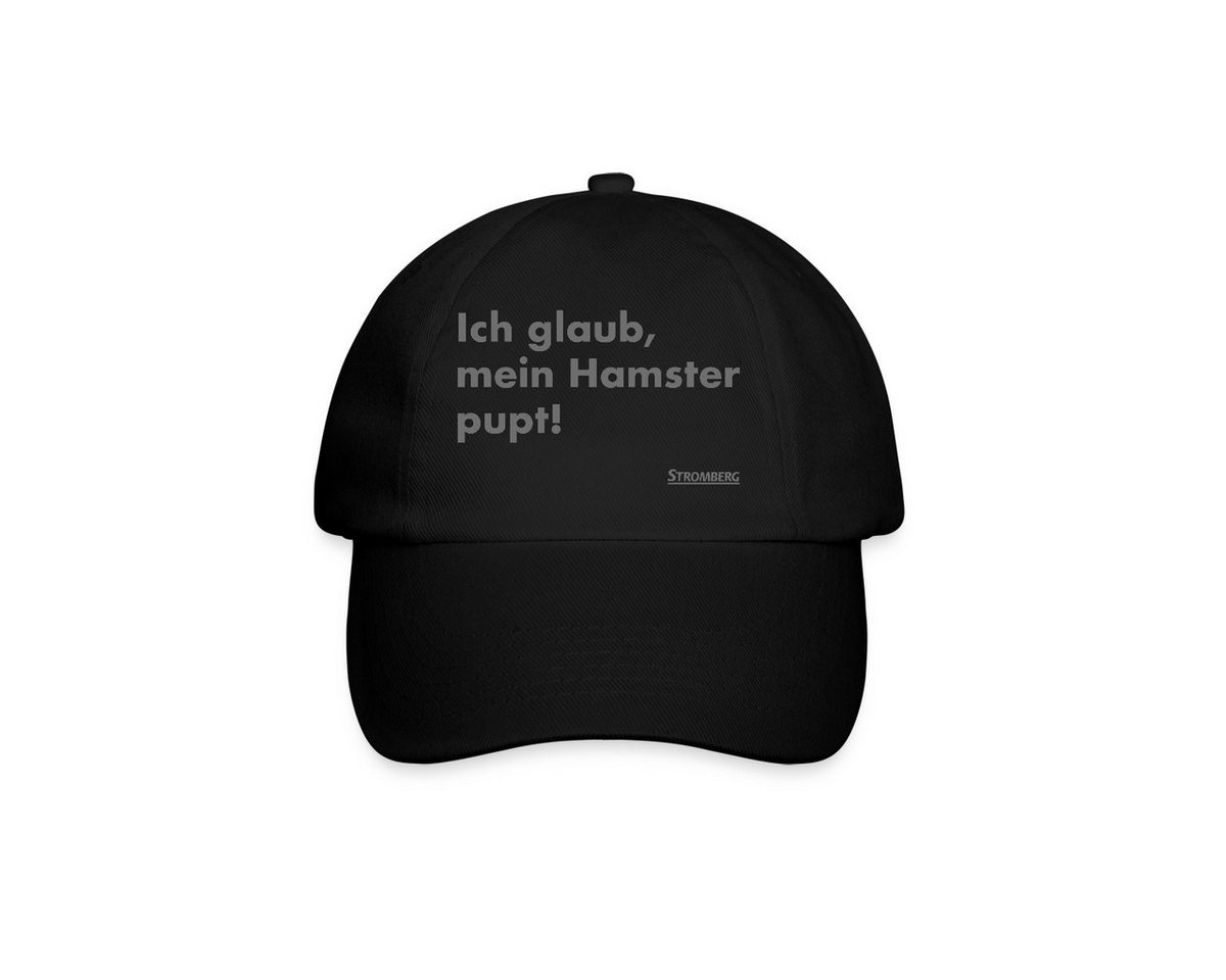 Spreadshirt Baseball Cap Stromberg Zitat Ich Glaub, Mein Hamster Pupt Baseballkappe (1-St) von Spreadshirt