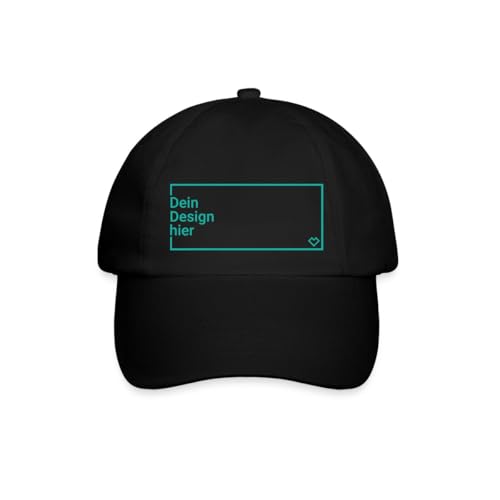 Spreadshirt Basecap Personalisierbar für Herren & Damen | Cap Baseballkappe Selbst Gestalten Mit Foto Und Text von Spreadshirt