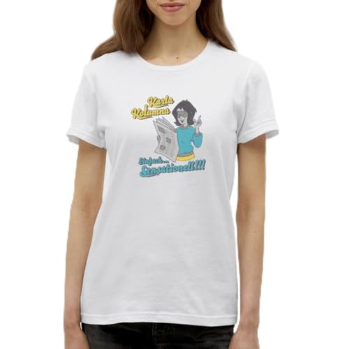 Spreadshirt Benjamin Blümchen Karla Kolumna Sensationell Frauen T-Shirt, S, weiß von Spreadshirt