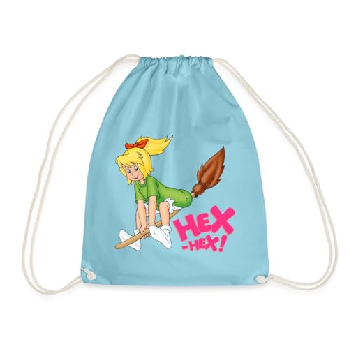Spreadshirt Bibi Blocksberg Fliegt Davon Turnbeutel, One size, Aqua Spreadshirt Bibi Blocksberg Fliegt Davon Turnbeutel, One size, Aqua von Spreadshirt