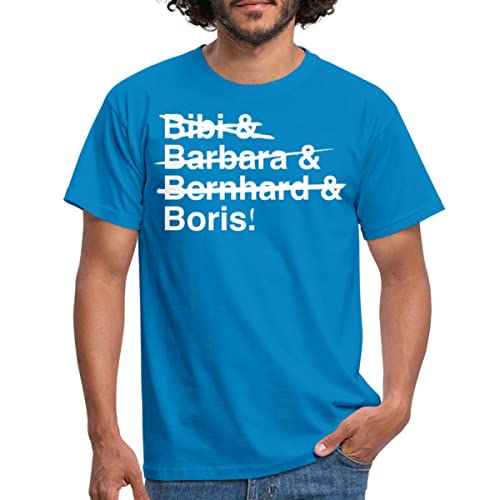 Spreadshirt Bibi & Barbara & Bernhard & Boris Blocksberg Männer T-Shirt, L, Royalblau von Spreadshirt