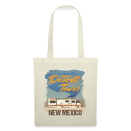 Spreadshirt Breaking Bad Desert Tours New Mexico Stoffbeutel, One size, Natur von Spreadshirt