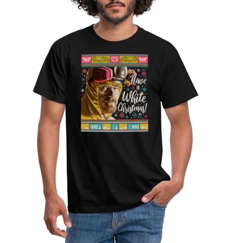 Spreadshirt Breaking Bad Have A White Christmas Weihnachten Männer T-Shirt, 3XL, Schwarz von Spreadshirt