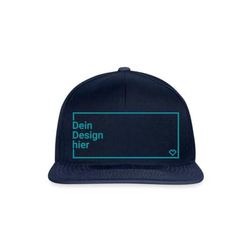 Spreadshirt Cap Selbst Gestalten mit Foto und Text | Herren Snapback Cap personalisiert | Mütze Bedrucken mit Wunschmotiv von Spreadshirt