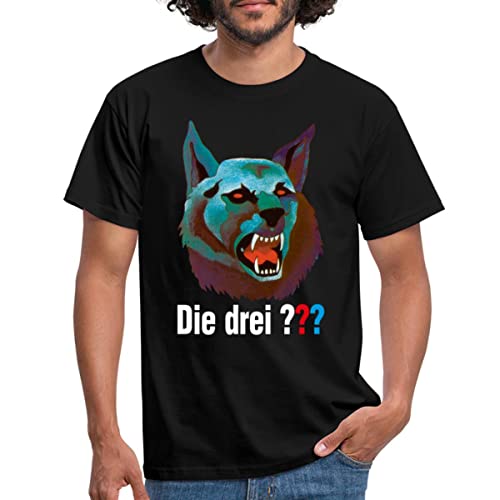 Spreadshirt Die DREI ??? Der Karpatenhund Männer T-Shirt, L, Schwarz von Spreadshirt