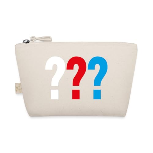Spreadshirt Die DREI Fragezeichen Logo Täschchen, One Size, Natur von Spreadshirt
