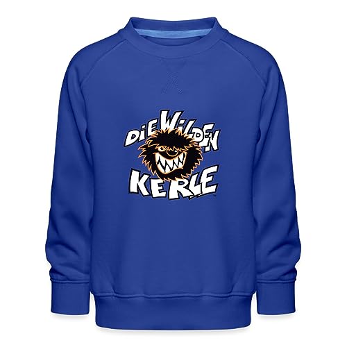 Spreadshirt Die Wilden Kerle Logo Kinder Premium Pullover, 152/164 (12-14 Jahre), Royalblau von Spreadshirt