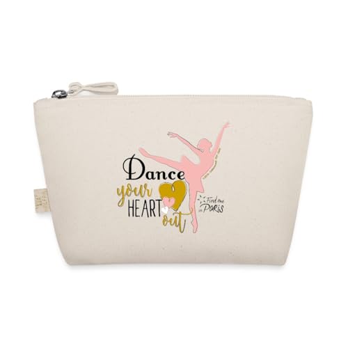 Spreadshirt Find me in Paris Dance your heart out Spruch Täschchen, One size, Natur von Spreadshirt
