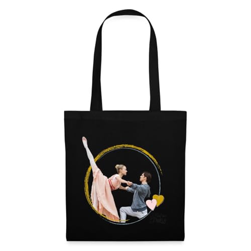 Spreadshirt Find me in Paris Lena und Max Einkaufstasche, One size, Schwarz von Spreadshirt