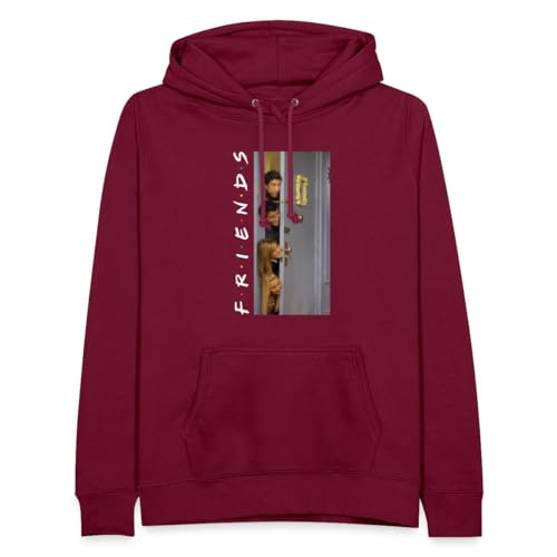 Spreadshirt Friends Fuß In Der Tür Frauen Hoodie, S, Bordeaux von Spreadshirt