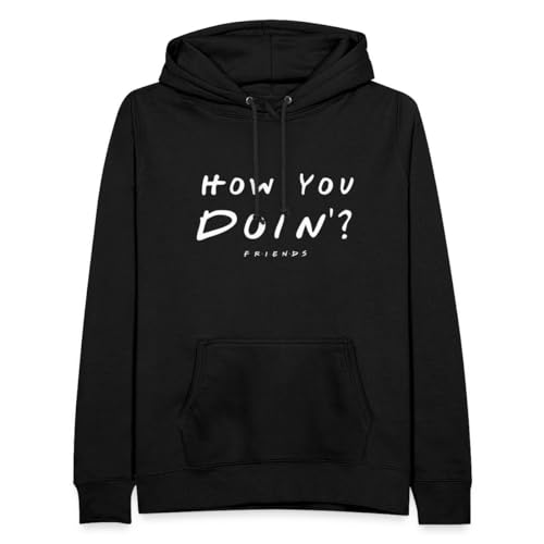 Spreadshirt Friends How You Doin'? Frauen Hoodie, M, Schwarz von Spreadshirt