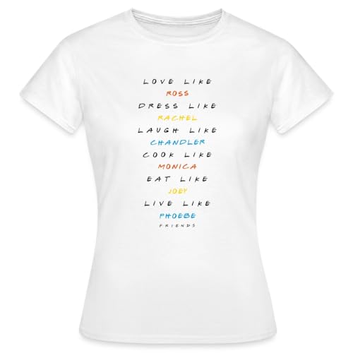 Spreadshirt Friends Sei Wie Sie Frauen T-Shirt, L, Weiß Spreadshirt Friends Sei Wie Sie Frauen T-Shirt, L, Weiß von Spreadshirt