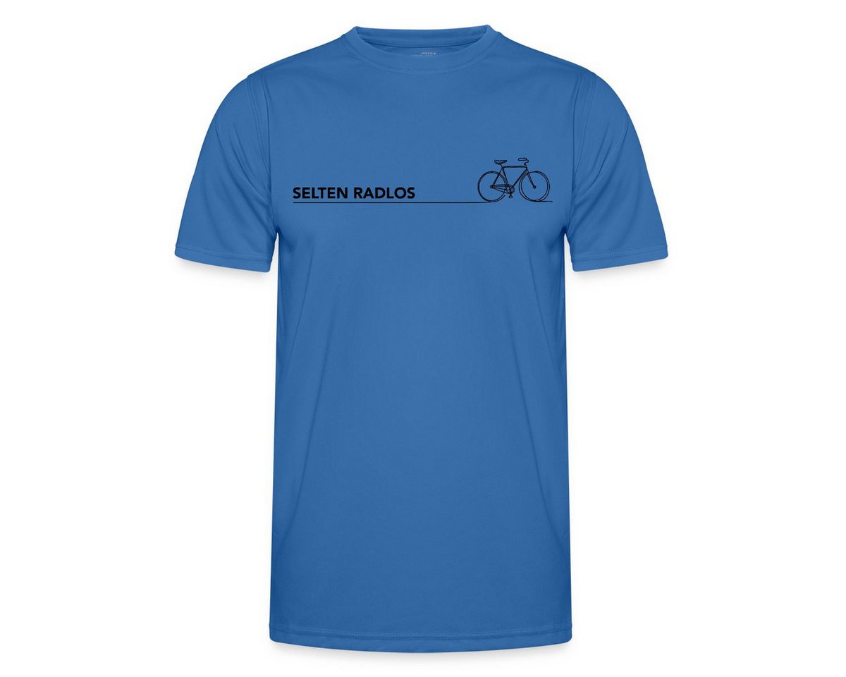 Spreadshirt Funktionsshirt Selten Radlos Minimalistisch Fahrrad Spruch Männer Funktions-T-Shirt (1-tlg) von Spreadshirt