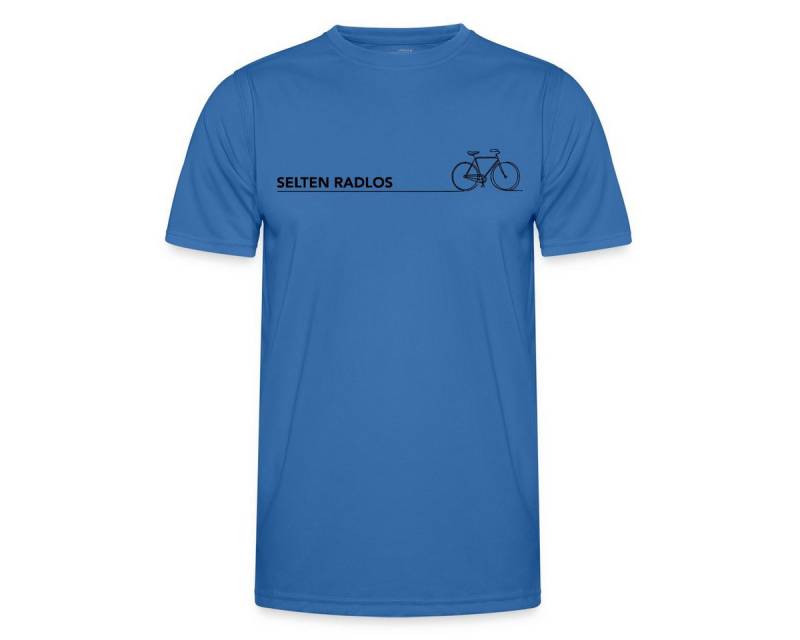 Spreadshirt Funktionsshirt Selten Radlos Minimalistisch Fahrrad Spruch Männer Funktions-T-Shirt (1-tlg) von Spreadshirt