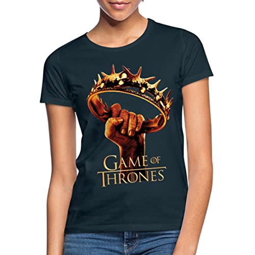 Spreadshirt Game of Thrones Logo Frauen T-Shirt, L, Navy von Spreadshirt