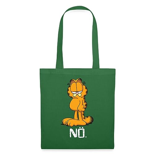 Spreadshirt Garfield Nö Nein Kein Bock Lustig Stoffbeutel, One size, Fichte von Spreadshirt