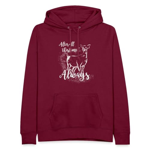 Spreadshirt Harry Potter After All This Time Always Frauen Hoodie, M, Bordeaux von Spreadshirt