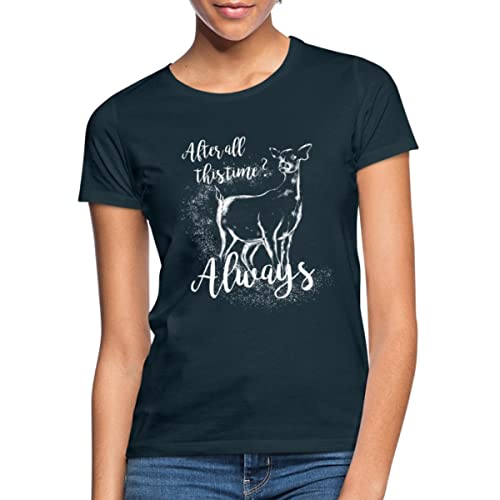 Spreadshirt Harry Potter After All This Time Always Frauen T-Shirt, M, Navy von Spreadshirt