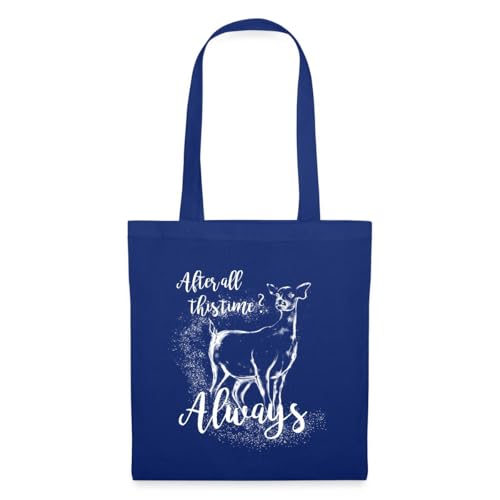 Spreadshirt Harry Potter After All This Time Always Einkaufstasche, One size, Royalblau von Spreadshirt