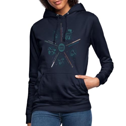 Spreadshirt Harry Potter Expecto Patronum Frauen Hoodie, S, Navy Spreadshirt Harry Potter Expecto Patronum Frauen Hoodie, S, Navy von Spreadshirt