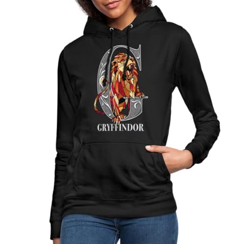 Spreadshirt Harry Potter Gryffindor Gold monochrom Frauen Hoodie, XL, Schwarz Spreadshirt Harry Potter Gryffindor Gold monochrom Frauen Hoodie, XL, Schwarz von Spreadshirt