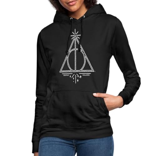 Spreadshirt Harry Potter Heiligtümer des Todes Symbol Frauen Hoodie, XL, Schwarz Spreadshirt Harry Potter Heiligtümer des Todes Symbol Frauen Hoodie, XL, Schwarz von Spreadshirt